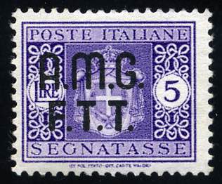 Trieste A - Segnarasse - 1947 - 5 ... 