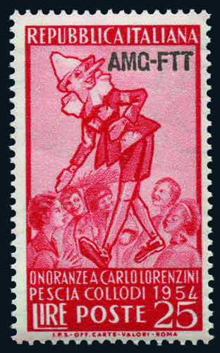 Trieste A  - 1954 - Pinocchio 25 ... 