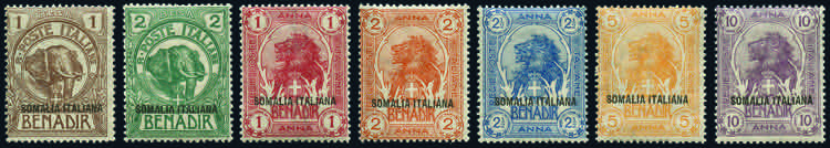 Colonie Italiane - Somalia - 1921 ... 