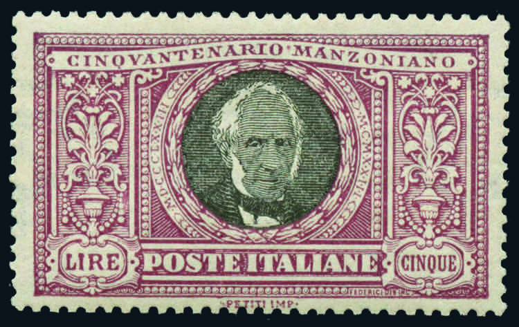 Regno dItalia - 1923 - Manzoni 5 ... 