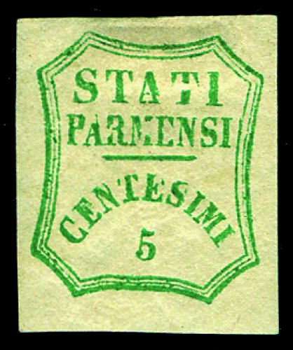 Parma - 1855 - 25 c. bruno rosso, ... 