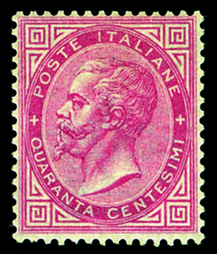 Regno dItalia - 1866 - 40 c. ... 
