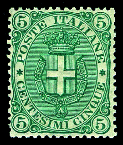 Regno dItalia - 1891 - 5 c. ... 