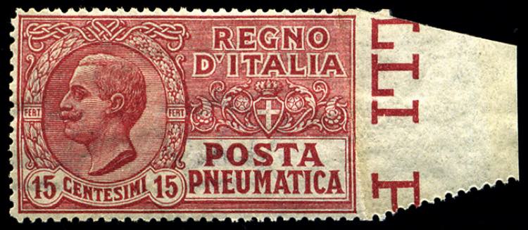 Posta Pneumatica - 1927 - 15 c. ... 