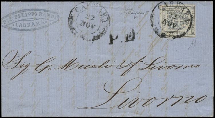 Modena - 1859 - Lettera spedita da ... 