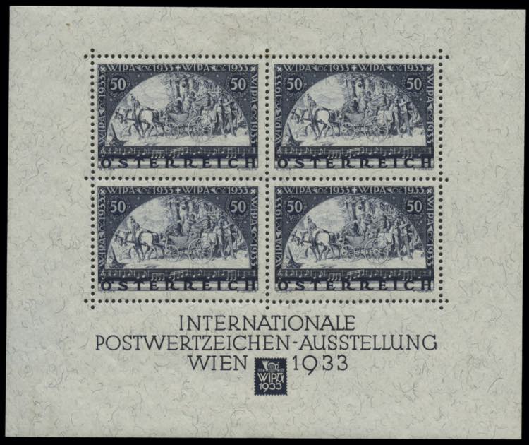 Austria - Foglietti - 1933 - ... 