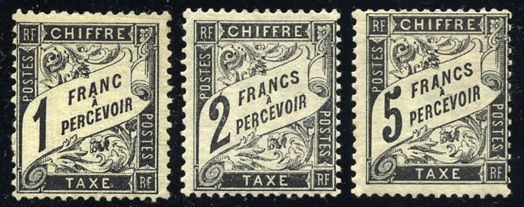 Francia - Segnatasse - 1881/92 - ... 