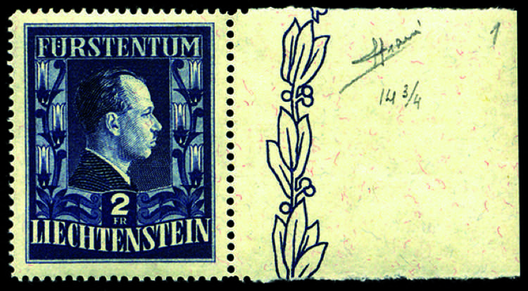 Liechtenstein - 1951 - Effigie dei ... 