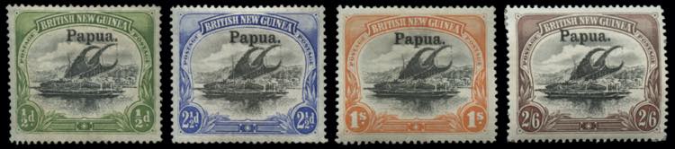 Papua - 1907 - Francobolli della ... 