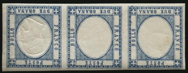 Napoli - 1861 - 2 gr. azzurro ... 