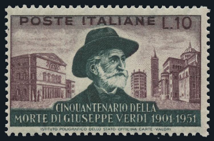 1951 - Giuseppe Verdi 10 Lire ... 