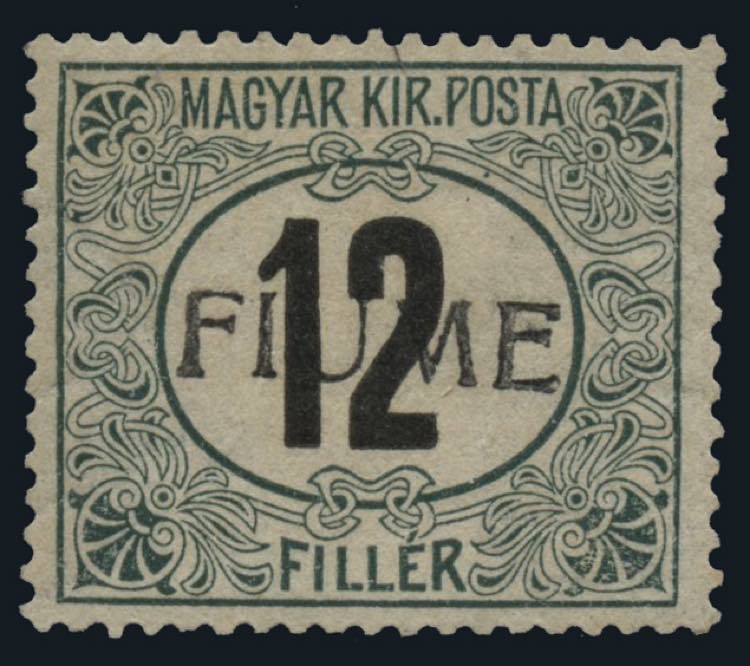 Fiume - Segnatasse - 1919 - 12 f. ... 