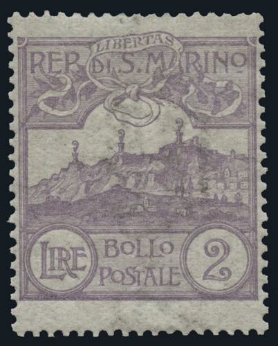 1903 - Veduta 2 Lire violetto, ... 