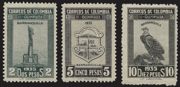 Oltremare - Colombia 1935 - Giochi ... 