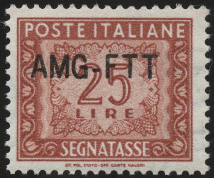 Trieste A - Segnatasse 1954 - 25 ... 