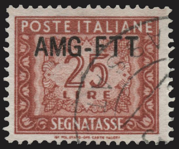 Trieste A - Segnatasse 1954 - 25 ... 