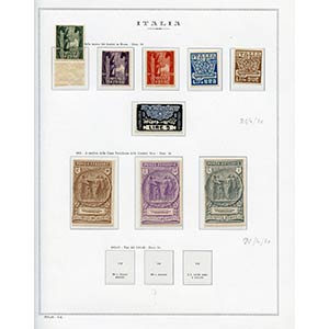 REGNO DITALIA - 1911/1942 - Collezione ... 