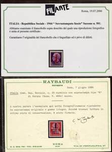 REGNO DITALIA - 1861/1945 - ... 
