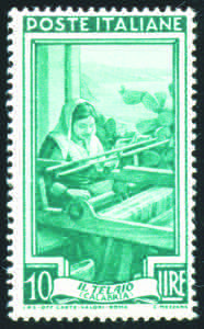 1950 - Italia al Lavoro 10 Lire verde, ... 