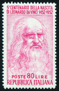 1952 - Leonardo da Vinci 80 Lire ... 