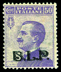 1923 - 50 c. violetto con soprastampa ... 