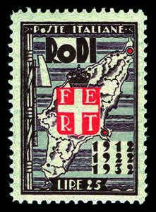 Colonie Italiane - Egeo - 1932 - Ventennale ... 