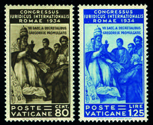 Citt?? del Vaticano - 1935 - Giuridico, ... 