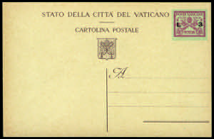 Citt?? del Vaticano - Interi Postali - 1947 ... 
