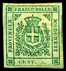 Antichi Stati Italiani - Modena - 1859 - 5 ... 