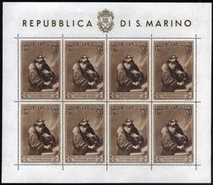 Repubblica di San Marino - Foglietti - 1944 ... 
