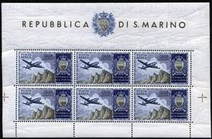 Repubblica di San Marino - Foglietti - 1954 ... 