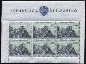 Repubblica di San Marino - Foglietti - 1958 ... 