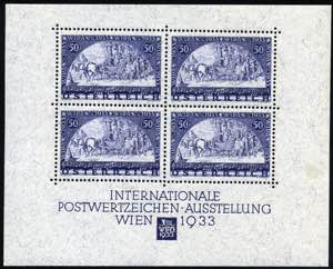 Paesi Europei - Austria - Foglietti - 1933 - ... 