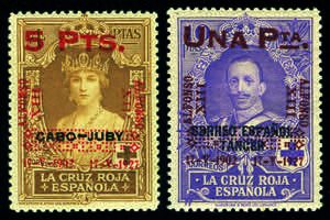 Paesi Europei - Spagna - 1927 - Croce Rossa, ... 
