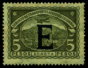 Oltremare - Colombia - Posta Aerea - 1923/28 ... 