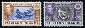 Oltremare - Falkland - 1937/41 - Giorgio VI, ... 