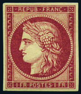 Paesi Europei - Francia - 1849 - Ceres 1 Fr. ... 