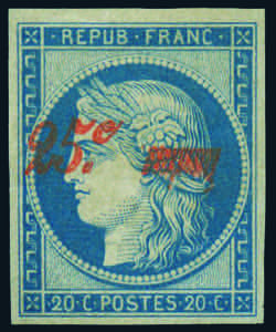 Paesi Europei - Francia - 1850 - Ceres 25 su ... 