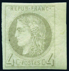 Paesi Europei - Francia - 1870 - Ceres 4 c. ... 