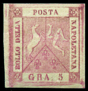 Antichi Stati Italiani - Napoli - 1858 - 5 ... 