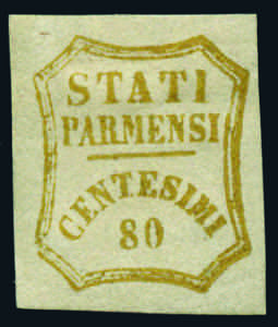 Antichi Stati Italiani - Parma - 1859 - 80 ... 