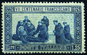 Regno dItalia - 1926 - San Francesco 1,25 ... 