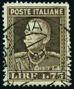 Regno dItalia - 1929 - 1,75 bruno, ... 