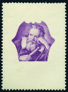 Regno dItalia - 1942 - Galileo 50 c. lilla ... 