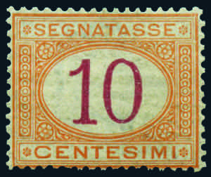 Regno dItalia - Segnatasse - 1870 - 10 c. ... 