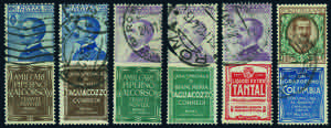 Regno dItalia - Pubblicitari - 1924 - Serie ... 