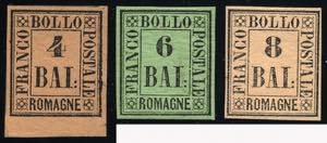 Romagne - 1859 - Fresca serie completa, con ... 
