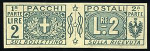 Pacchi Postali - 1914/1922 - Prove di stampa ... 
