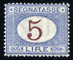 Segnatasse - 1903 - Serie completa, fresca e ... 