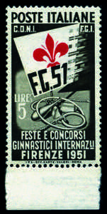 Repubblica Italiana - 1951 - Ginnici 5 Lire ... 